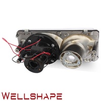 Pour Chevrolet Corvette 1997-2004 C5 Z06 Phare halogène projecteur noir