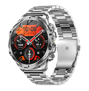 นาฬิกาสมาร์ทวอทช์ AK75 Mens Sport 185 หน้าจอใหญ่สัมผัสเต็มรูปแบบ รองรับการโทรผ่านบลูทูธ 100 โหมดกีฬา มาตรฐาน IP67 ตรวจวัดสุขภาพ Ultra2 - Product Image 4