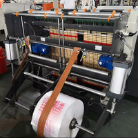 Machine de fabrication de découpe de sac T-shirt en polythène Machine pour verser des sachets en plastique Poly Ldpe Nylon sac en plastique Machine fabriquée en Chine
