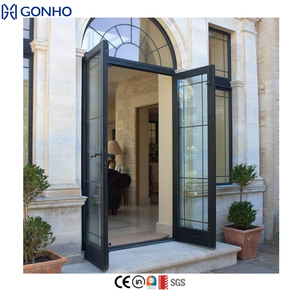 <span class=keywords><strong>Porte</strong></span> battante française <span class=keywords><strong>d</strong></span>'entrée de maison de construction de villa <span class=keywords><strong>Porte</strong></span> battante en aluminium avec moustique - Product Image 1