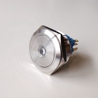 Interrupteurs à bouton-poussoir LED en métal CMP 30 mm