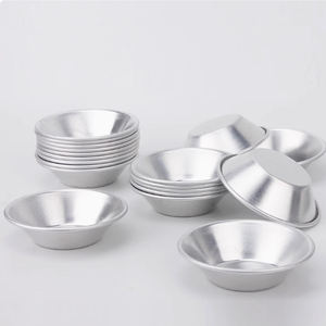 Set de moules à tartelettes en aluminium Moule à tarte Petit moule à tarte aux œufs portugais réutilisable Plateau de moule à coquille de crus Mini moule à tarte - Product Image 4