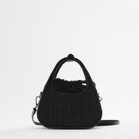Sac à bandoulière en rotin de paille pour femme, fourre-tout de plage d'été de haute qualité, meilleure vente