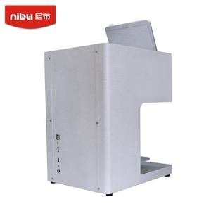 NIBU <span class=keywords><strong>stampante</strong></span> da caffè 3D <span class=keywords><strong>con</strong></span> Touchscreen completamente automatico e Latte Art di qualità <span class=keywords><strong>con</strong></span> connessione wi-fi 30-40s velocità di stampa per uso commerciale <span class=keywords><strong>con</strong></span> inchiostro commestibile - Product Image 2