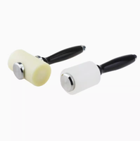 Maillet en nylon haute résistance pour outils de poinçonnage du cuir Maillet en nylon poli pour l'estampage et le gaufrage du cuir