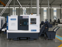 Tour automatique CNC de type suisse SCK6339S, tour à métaux CNC chinois
