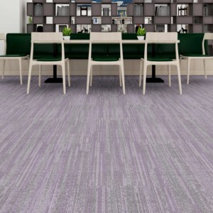 Teppichfliesen gestaltete moderne abziehen-und-aufkleben-Teppichfliesen 33,33 × 100 cm Büro Zuhause Wohnzimmer graue Teppichfliesen klebrig - Product Image 4