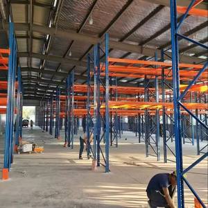 Estantería Industrial para Almacén, Estantería de Almacenamiento de Alta Resistencia, Sistema de Estanterías para Palés Europeos, Estantería en Forma de Lágrima - Product Image 3