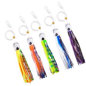น้ําเค็มTrollingล่อตกปลาOctopusกระโปรงเหยื่อเกมฉลามตะขอMarlin Lure <span class=keywords><strong>Tuna</strong></span> B06 (B06) - Product Image 1