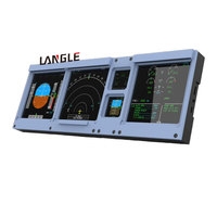 Plataforma de Software de Simulación de Vuelo para Airbus A320, Equipo Periférico de Control, Periféricos de Juego de Vuelo Simulado, Pantalla LCD
