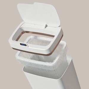 Cubo de Basura Inteligente de 18L con Sensor Inteligente y Tapa Automática, Diseño 2026, Material ABS, Cuadrado, para Baño y Cocina - Product Image 3