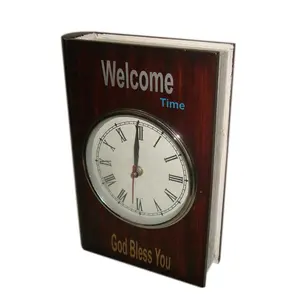 Настольные часы дизайн книги настольные часы модный дизайн Лидер продаж