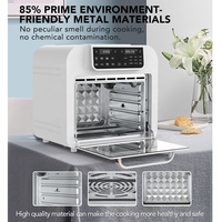 Four grille-pain intelligent à convection électrique 16L appareils de cuisine ménagers four à friteuse à air déshydraté avec certificat CB ETL
