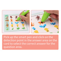 Berbicara Mainan Bahasa Inggris Logika Penilaian Suara Membaca Y-pen Hi-Pen Anak Pintar Digital Berbicara Pena Mesin Belajar untuk Anak-anak