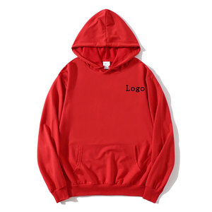 Autunno moda personalizzata donna inverno semplice peso pesante Pullover tinta unita Oversize felpe con cappuccio con tasca - Product Image 6