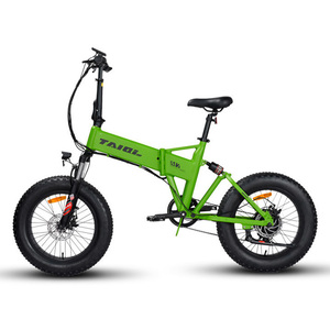 Vélo de montagne électrique pliable AFTFA 20 pouces avec moteur sans balais, batterie au lithium, 7 vitesses, fournisseur d'usine - Product Image 2