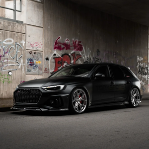 Jantes en alliage forgé LZT-587 personnalisées polies à 5 branches pour <span class=keywords><strong>Audi</strong></span> <span class=keywords><strong>RS4</strong></span> Avant 18-22 pouces, pièces de tuning pour jantes de voiture de rechange - Product Image 2