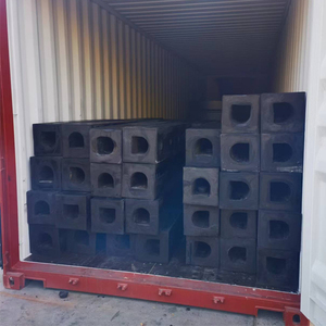 Cầu cảng cảng biển cao su rỗng Fender Bảng điều khiển bội thu Pad biển hình vuông thuyền Fender - Product Image 2