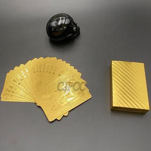Cartes de Poker personnalisées imperméables, feuille d'or, fabricant de cartes de jeu - Product Image 4