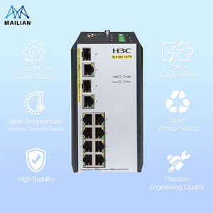Commutateurs Ethernet industriels H3C série IE4100 sur rail DIN, large plage de température, revêtement triple protection, auto-réparateur, pour réseau industriel - Product Image 2