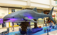 Giant Animatronic Whale Shark Sea Animal Whale Shark Model Customize for Water Park