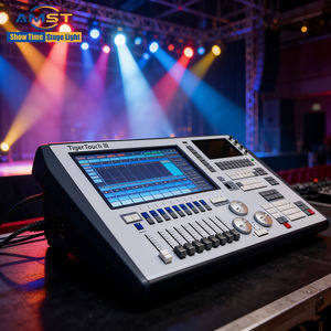 Console <span class=keywords><strong>DMX</strong></span> 512 : Contrôleur <span class=keywords><strong>DMX</strong></span> puissant et professionnel pour équipement de scène, faisceau lumineux et projecteur LED à tête mobile - Product Image 1