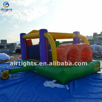 Course d'obstacle sans plomb, Combo gonflable coloré pour l'extérieur