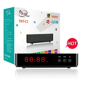 TNTSTAR TNT-C1 dvb s2 android tv box 4k decoders satellite receiver with internet connection Africa