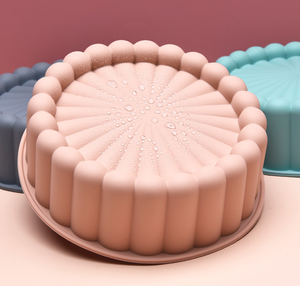Moule <span class=keywords><strong>à</strong></span> gâteau en silicone <span class=keywords><strong>Charlotte</strong></span>, moule de cuisson sans BPA, antiadhésif, pour mousse, cheesecake, gâteau aux fraises, dessert - Product Image 2