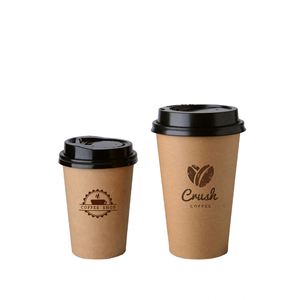 Porte-gobelets en papier jetables de 12 oz pour chocolat chaud, thé, boissons chaudes, gobelets à café à double paroi, porte-gobelets en papier - Product Image 1