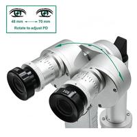 Lampe à fente LED portable, microscope à fente ophtalmique pour usage vétérinaire avec batterie rechargeable