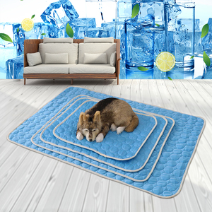 Drops hipping Dog <span class=keywords><strong>Cooling</strong></span> <span class=keywords><strong>Pad</strong></span> Matte für Hunde Cat Blanket Sofa Atmungsaktives Haustier bett Sommer wasch bar für kleine mittelgroße Hunde Auto - Product Image 3