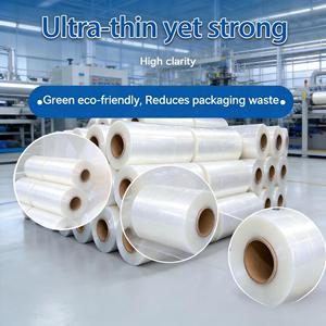 <span class=keywords><strong>Film</strong></span> étirable LLDPE à usage manuel et mécanique, pré-étirement à 200 %, pour l'emballage de palettes en logistique - Product Image 3