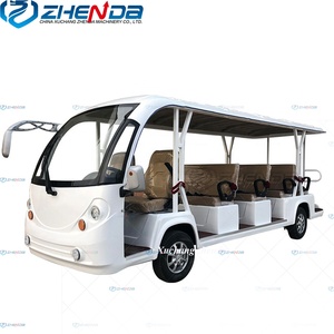 China Factory Direct Sale Discount Closed Model 8 Passenger Electric Tourist Car - Product Image 2