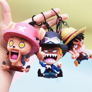 14 Styles Anime <span class=keywords><strong>Luffy</strong></span> Zoro Sanji Pvc Jouet Poupée Pendentif <span class=keywords><strong>Luffy</strong></span> Figurines Porte-clés - Product Image 4