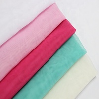 Tissu Voile Soie Lisse Un par Un pour Rideaux et Décoration
