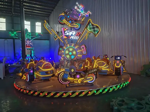 <span class=keywords><strong>2025</strong></span> hiện đại Thrill thiết kế mới nhất tùy chỉnh màu sắc khác vui chơi giải trí công viên Rides Cyclone xe máy để bán - Product Image 5