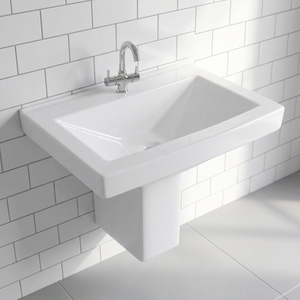 Produits de salle de bain indiens de haute qualité, lavabos sur pied, articles sanitaires en céramique, lavabos au sol design pierre - Product Image 5