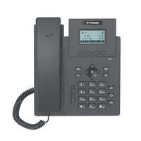 2 comptes SIP, téléphone IP d'entrée de gamme haute performance Proolin-X300/X300E avec écran LCD de 2,3 pouces