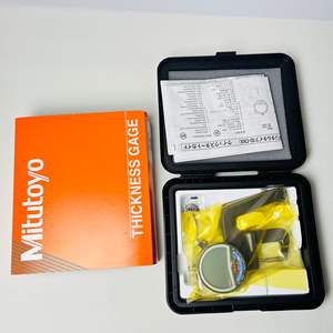 Mitutoyo 547-401A aralığı 0-12mm çözünürlük 0.0005mm karbür düz ölçüm yüzleri dijital gösterge kalınlık ölçer - Product Image 3