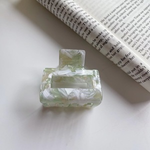Petites pinces à <span class=keywords><strong>cheveux</strong></span> coréennes de 5.2cm en acétate de Cellulose pour femmes et filles - Product Image 3