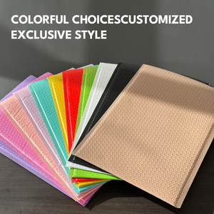 Enveloppes matelassées noires mates Guandu <span class=keywords><strong>en</strong></span> gros 6x10 8.5x12, sacs d'expédition auto-adhésifs <span class=keywords><strong>en</strong></span> polyéthylène pour boutiques - Product Image 2