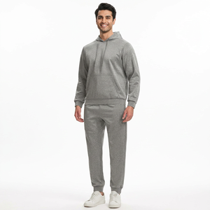 Conjunto Deportivo Personalizado para Hombre al por Mayor, Chándal Deportivo de Calle para Hombre, 100% Algodón - Product Image 1