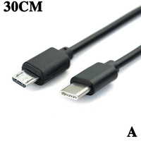 Usine USB C vers Micro USB Câble de charge de données Micro USB-C Compatible pour MacBook iPhone 15 Samsung PC/ordinateur portable avec un Port USBC