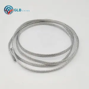 1.5 mm2 15AWG Fábrica de alta calidad Alambre de cobre estañado Cable de metal trenzado Funda protectora