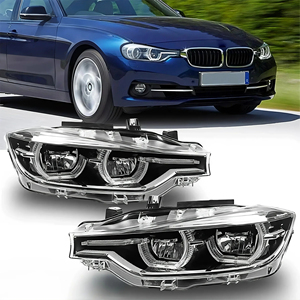 Faróis LED Head Lamp Atualização de Cor Dupla para BMW Série 3 F30 F35 F80 2012-2019 Luzes Frontais DRL Plug and Play Projetor Led - Product Image 1