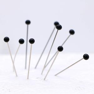 250 unids/Caja Alfileres de <span class=keywords><strong>aguja</strong></span> de coser alfileres de confección de cabeza redonda bodas ramillete floristas alfileres de retazos herramientas de artesanía DIY para mujeres - Product Image 3