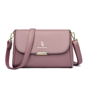 Bolsos de Hombro de Cuero Suave Estilo Retro para Mujer, Bolso Mensajero de Alta Calidad, Color Sólido, Casual, Bolso Pequeño para Chicas - Product Image 4