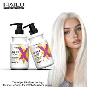 HaiLu all'ingrosso <span class=keywords><strong>Shampoo</strong></span> viola 500Ml rimuovere giallo Anti-ingiallimento colorante parrucchiere qualità marchio privato Made in Italy - Product Image 1