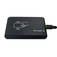 Lector de tarjetas Ic ISO14443A Lector Usb Rfid Lector de tarjetas de control de acceso de plástico